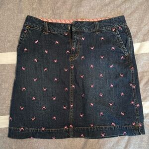 Lilly Pulitzer Jean skirt